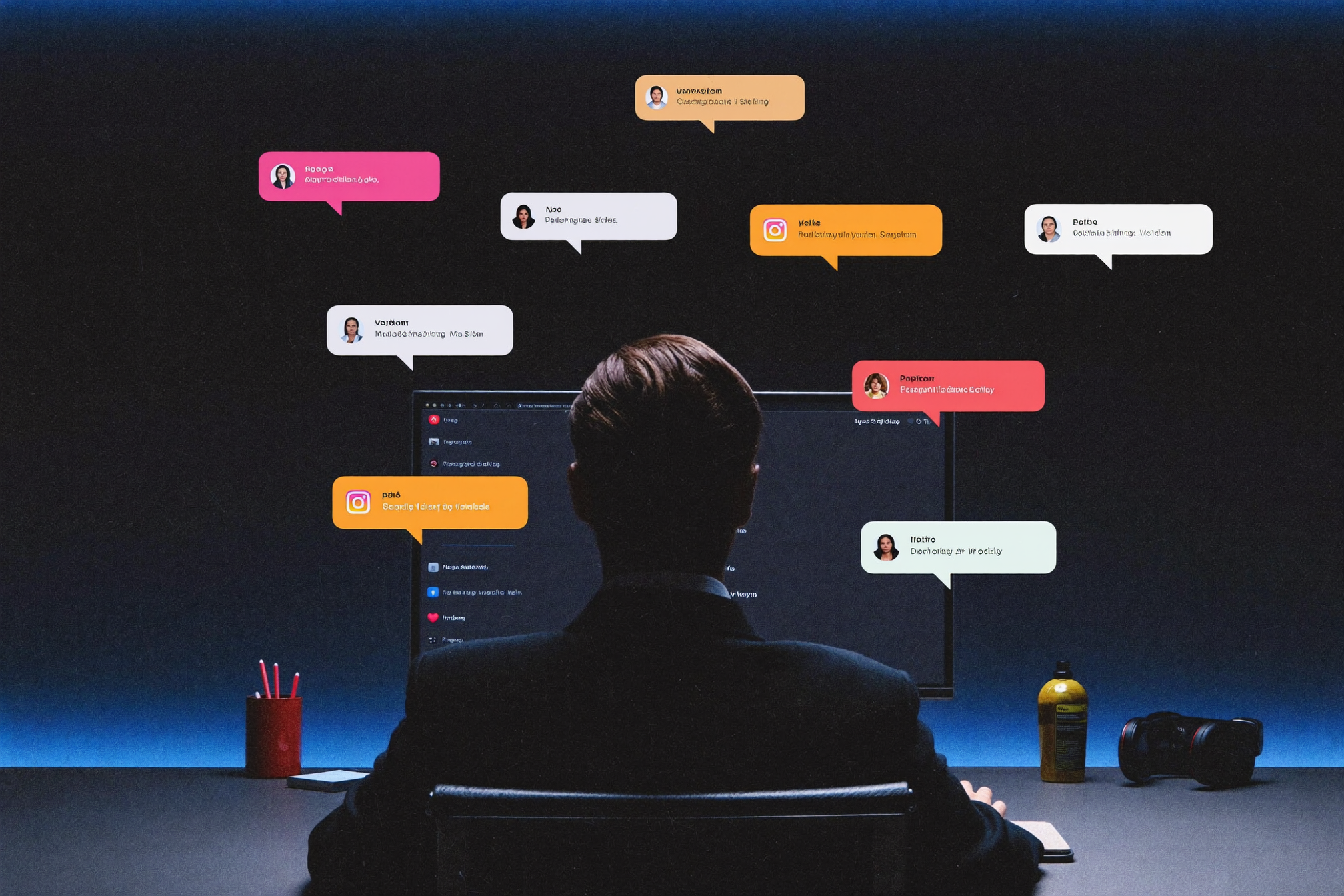 Unified Reputacion messaging — Instagram and Facebook messages centralised